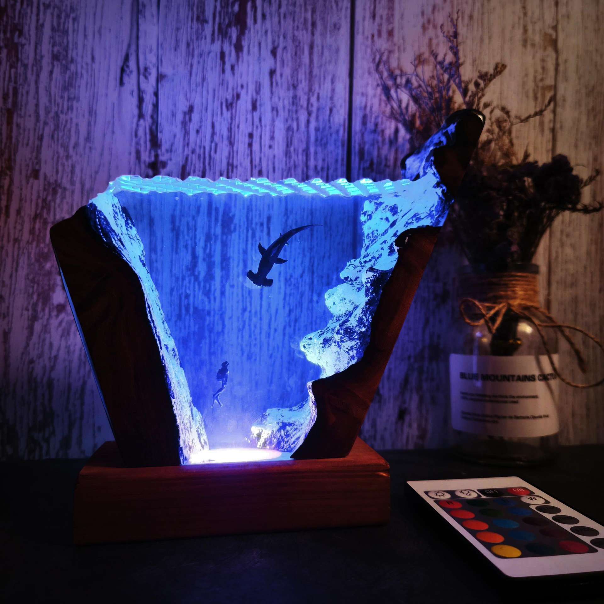 6 * 4-inch Ocean Series Diver  - Resin Art Wedding Gift ulasan dan harga