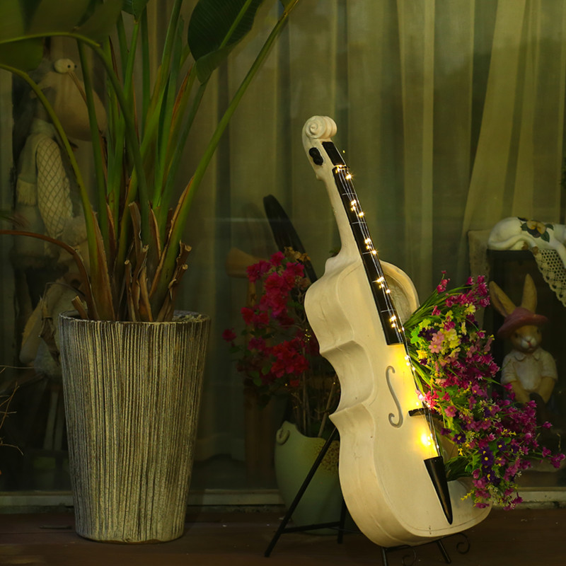 Cello-Shaped Garden Statue Lar - Resin Art Wedding Gift ulasan dan harga