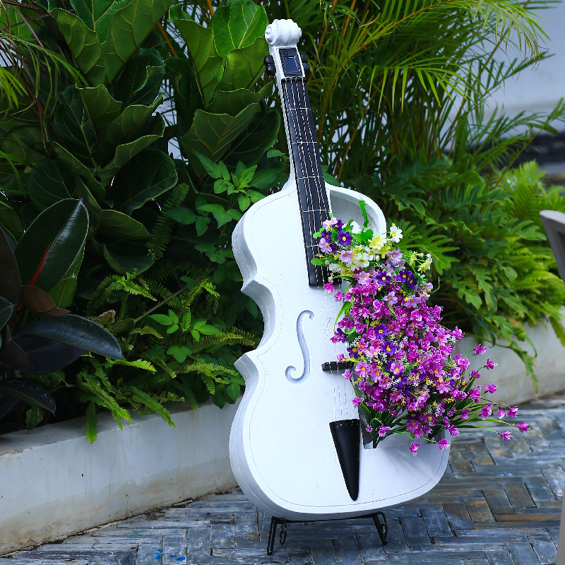 Cello-Shaped Garden Statue Lar - Resin Art Wedding Gift ulasan dan harga