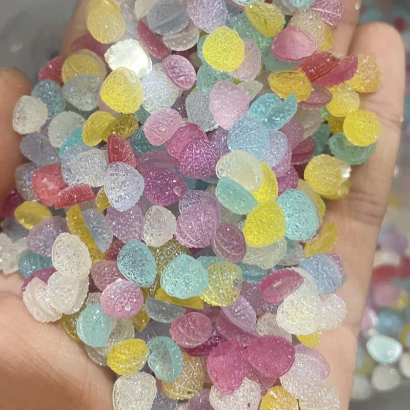 7.7mm Mini Sugar Frosted Shell - Resin Art Equipment ulasan dan harga
