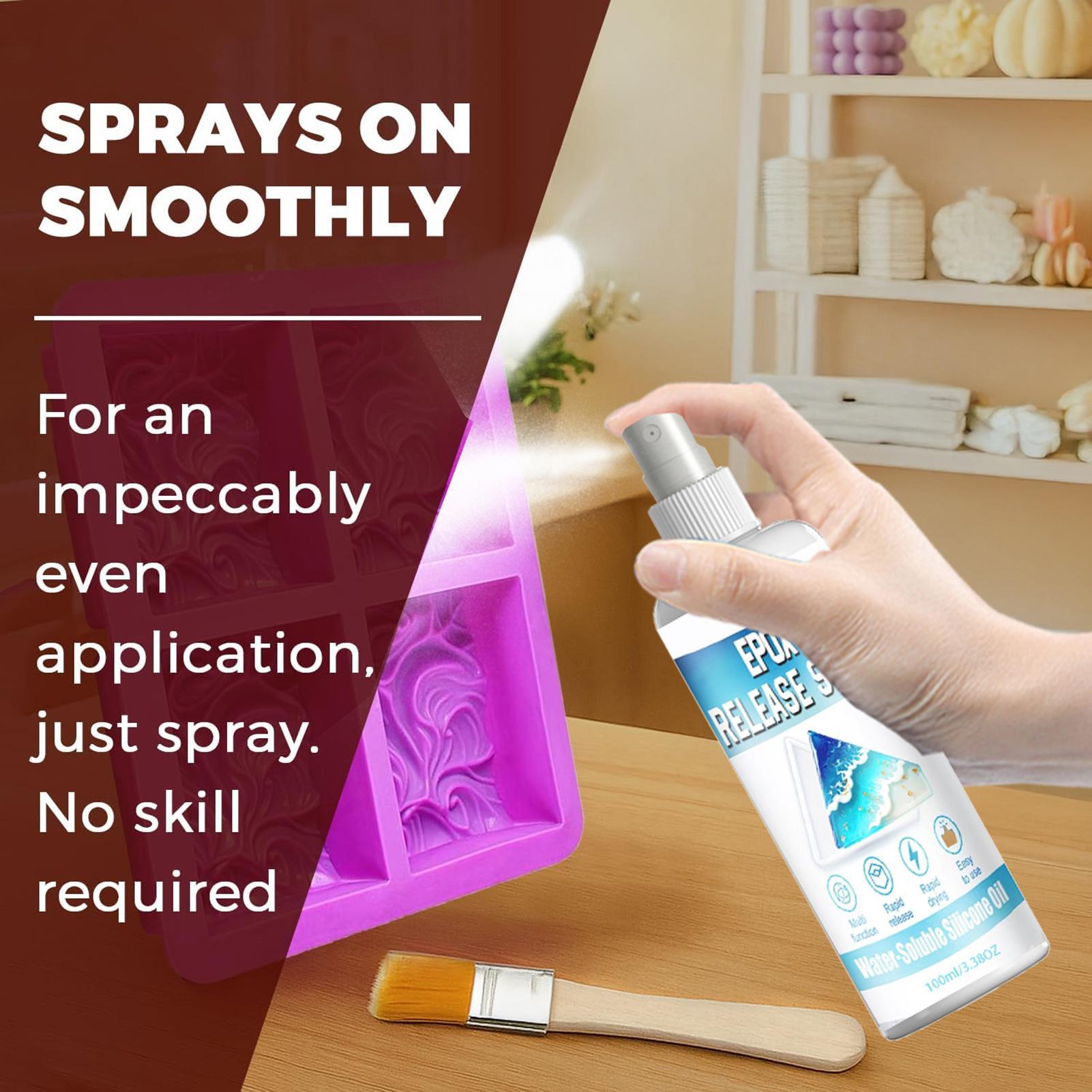 Silicone Mold Release Spray 10 - Release Spray Silicone ulasan dan harga