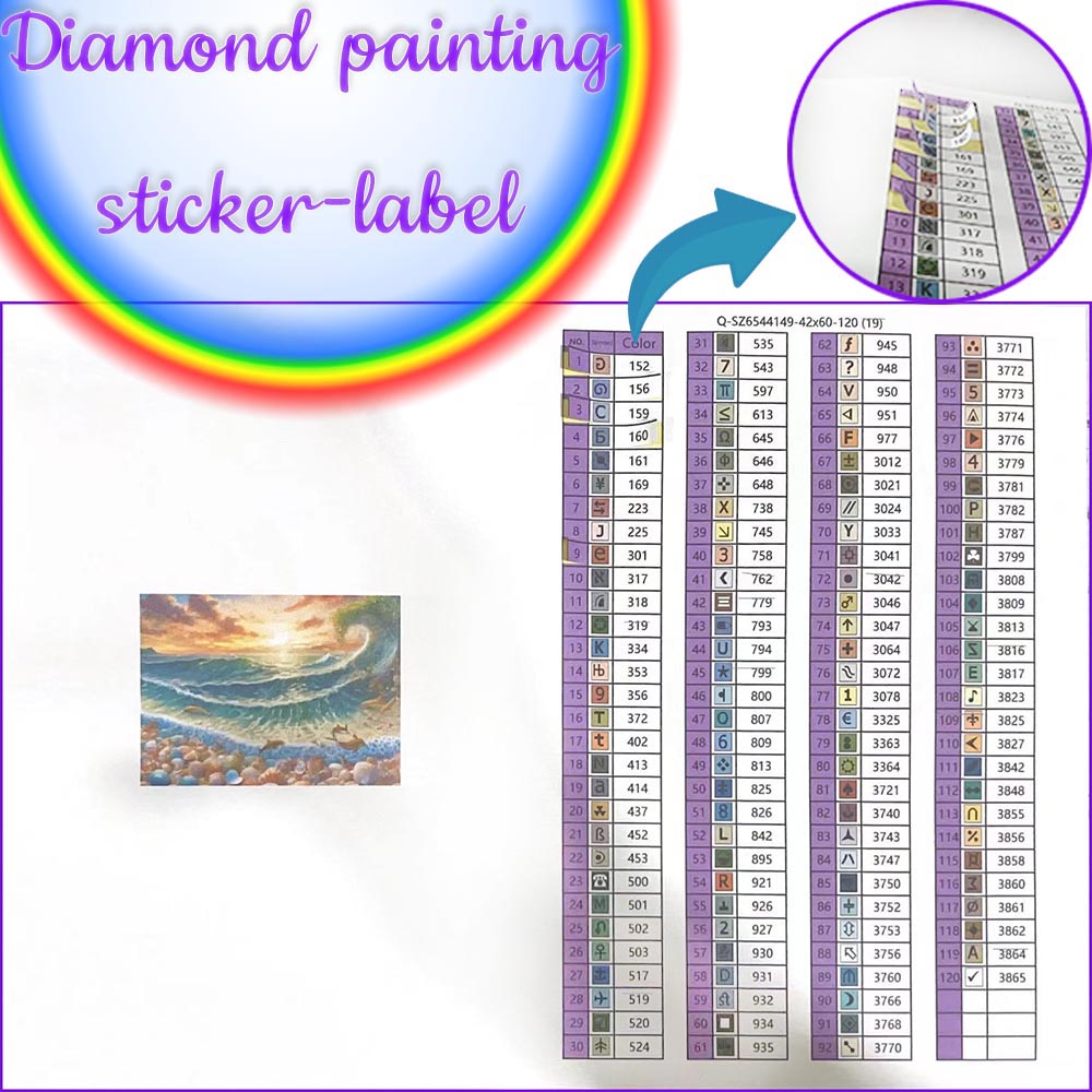 5D Diy 120 Color Resin Diamond - Resin Art Wallpaper ulasan dan harga